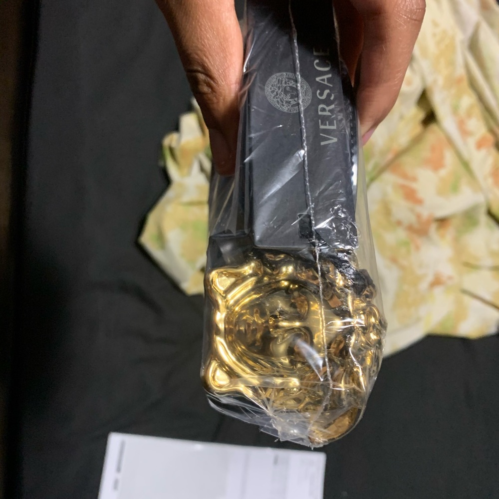Versace medusa belt AUTHENTIC